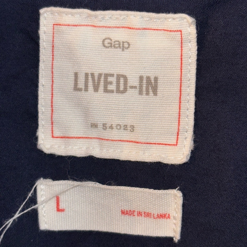 Gap Lived In Stretch Oxford Shirt - Picture 6 of 8
